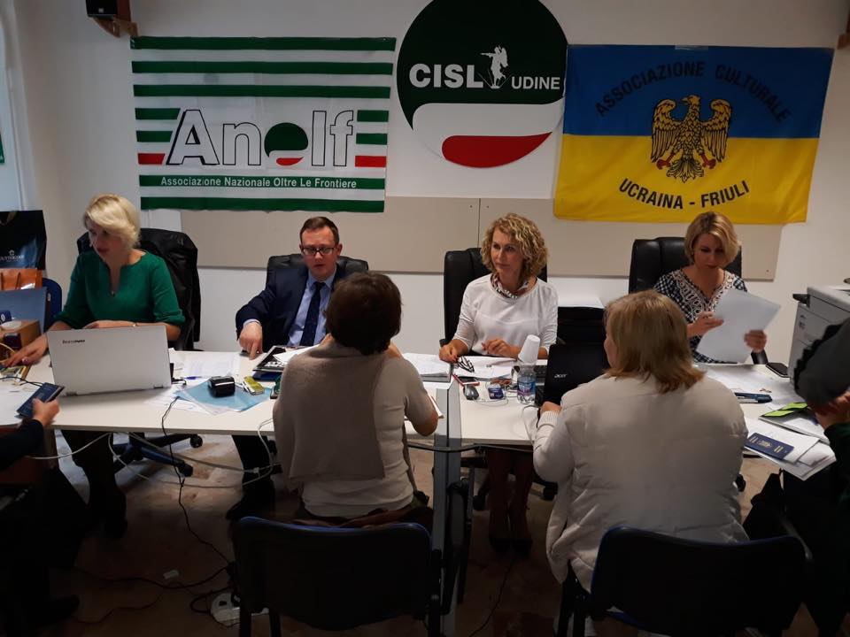 Consolato Ucraino Fa Tappa Alla Cisl Di Udine Cisl Fvg